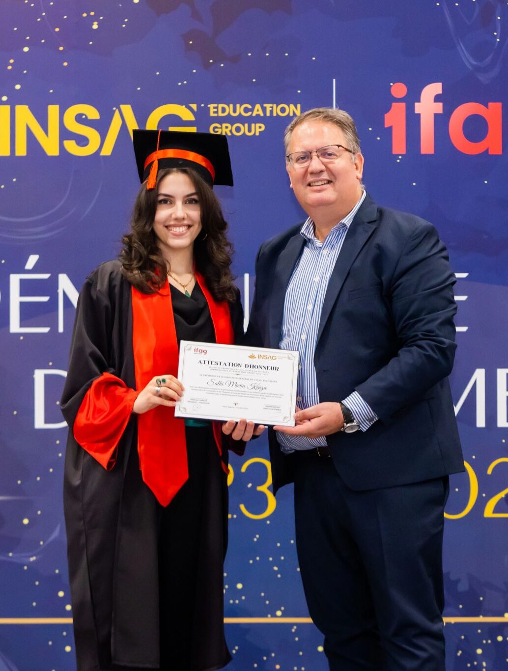 🎓 Un moment fort en émotions et en célébration à l’IFAG 🎓