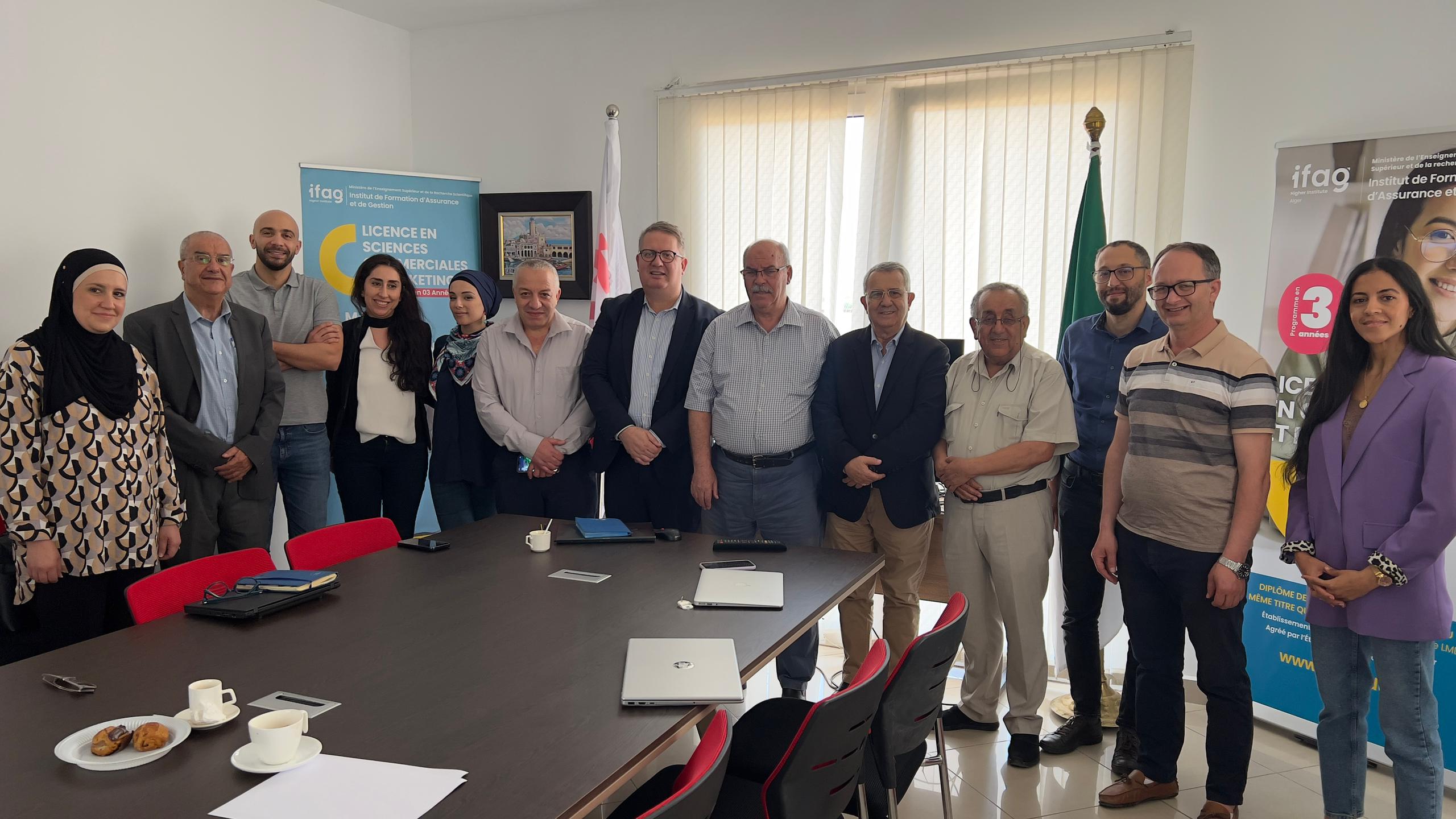 Lancement du projet IFAG–CREAD : recherche appliquée sur le e-commerce et la logistique en Algérie